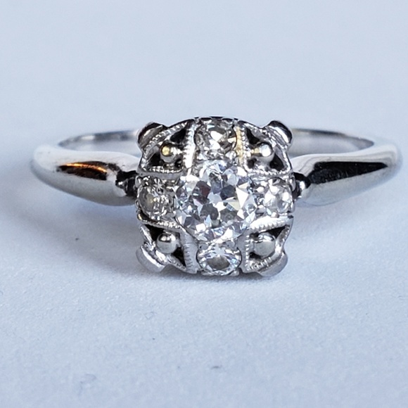 Jabel Jewelry Antique Jabel 8k Gold Diamond Ring Poshmark